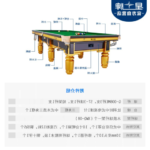 kok娱乐平台
中式钢库台球桌XW110-9A 中式世锦赛金色台球桌